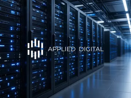 Modernes Rechenzentrum mit leuchtenden Server-Racks in einem professionellen, technologischen Umfeld. - Foto: über boerse-global.de