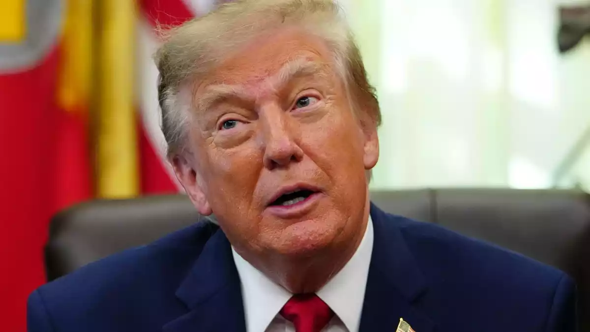 Russland sagt, es habe die Lage unter Kontrolle, betont Trump.  - Bild: Julia Demaree Nikhinson/AP/dpa