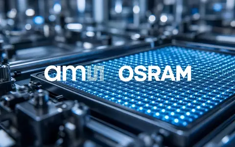 Abstrakte Darstellung von hochmoderner Halbleitertechnologie und Lichttechnik in einer industriellen Umgebung - Foto: ĂĽber boerse-global.de