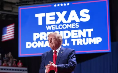Es ist bereits Trumps dritte Reise nach Texas innerhalb eines Monats.  - Foto: Alex Brandon/AP/dpa