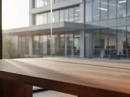 Ein minimalistischer, moderner Arbeitsplatz mit natürlichem Lichteinfall auf einer sauberen Schreibtischoberfläche. - Foto: über boerse-global.de