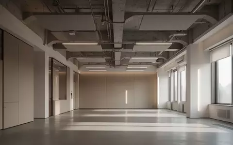 Modernes, offenes Büro mit architektonischen Akustikpaneelen an der Decke und diffuser, natürlicher Beleuchtung. - Foto: über boerse-global.de