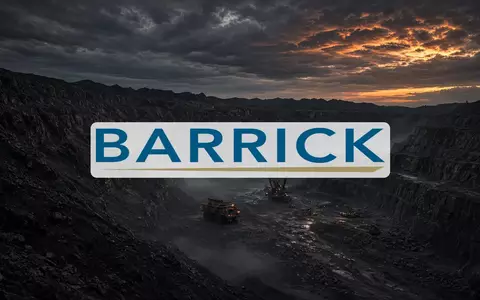 Industrielle Goldmine in einer weitläufigen Landschaft bei Dämmerung mit dramatischer Beleuchtung. - Foto: über boerse-global.de