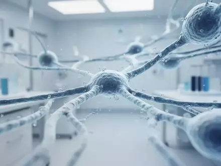 Mikroskopische Darstellung biologischer Zellstrukturen in einem klinischen Laborumfeld. - Foto: über boerse-global.de