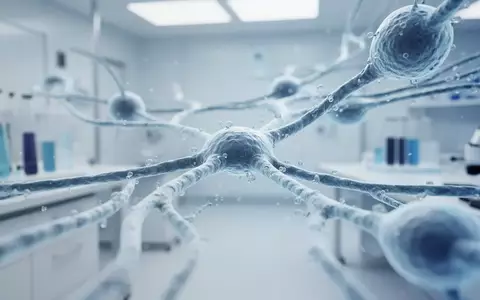 Mikroskopische Darstellung biologischer Zellstrukturen in einem klinischen Laborumfeld. - Foto: über boerse-global.de