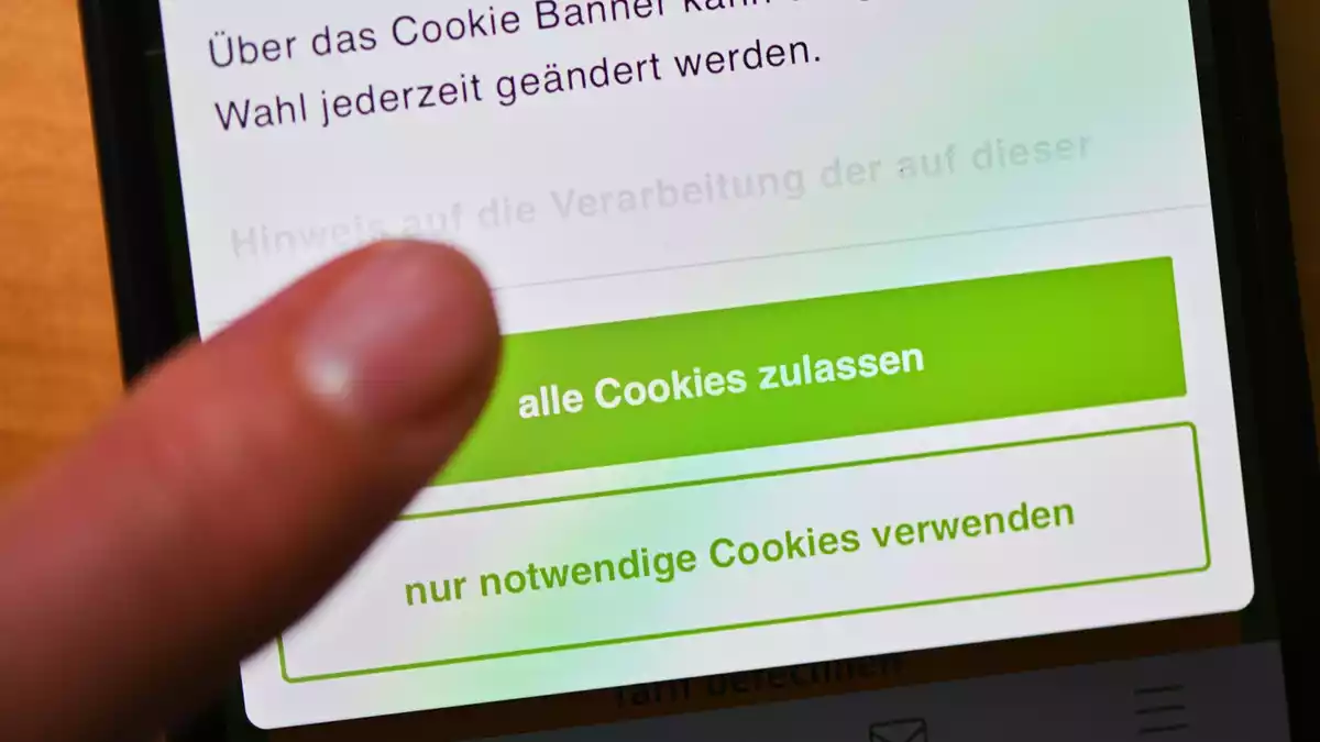 Manche Cookies werden automatisch gespeichert, andere müssen genehmigt werden. (Symbolfoto)  - Bild: Patrick Pleul/dpa