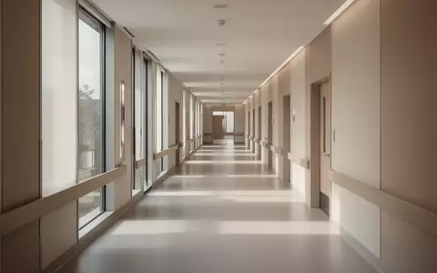 Ein heller, minimalistischer Flur in einem modernen Gebäude mit natürlichem Lichteinfall. - Foto: über boerse-global.de