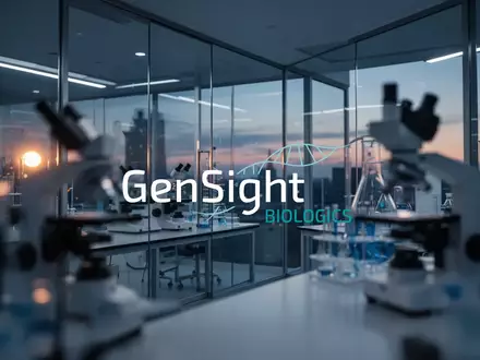 Moderne Laborumgebung in blauem und bernsteinfarbenem Licht als Symbol für biotechnologische Forschung und Finanzierung. - Foto: über boerse-global.de