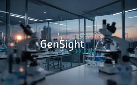 Moderne Laborumgebung in blauem und bernsteinfarbenem Licht als Symbol für biotechnologische Forschung und Finanzierung. - Foto: über boerse-global.de