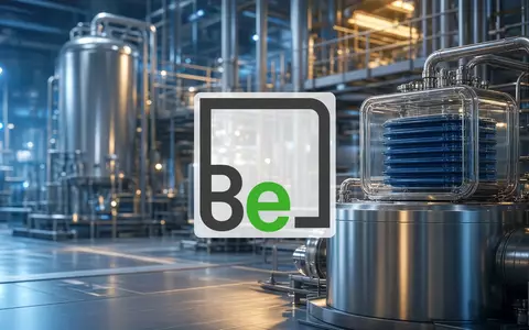 Moderne Industrieanlage für Wasserstofftechnologie und saubere Energie im professionellen, atmosphärischen Stil. - Foto: über boerse-global.de