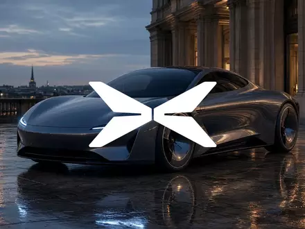 Ein futuristisches Elektroauto in einer eleganten Pariser Stadtkulisse bei Dämmerung. - Foto: über boerse-global.de