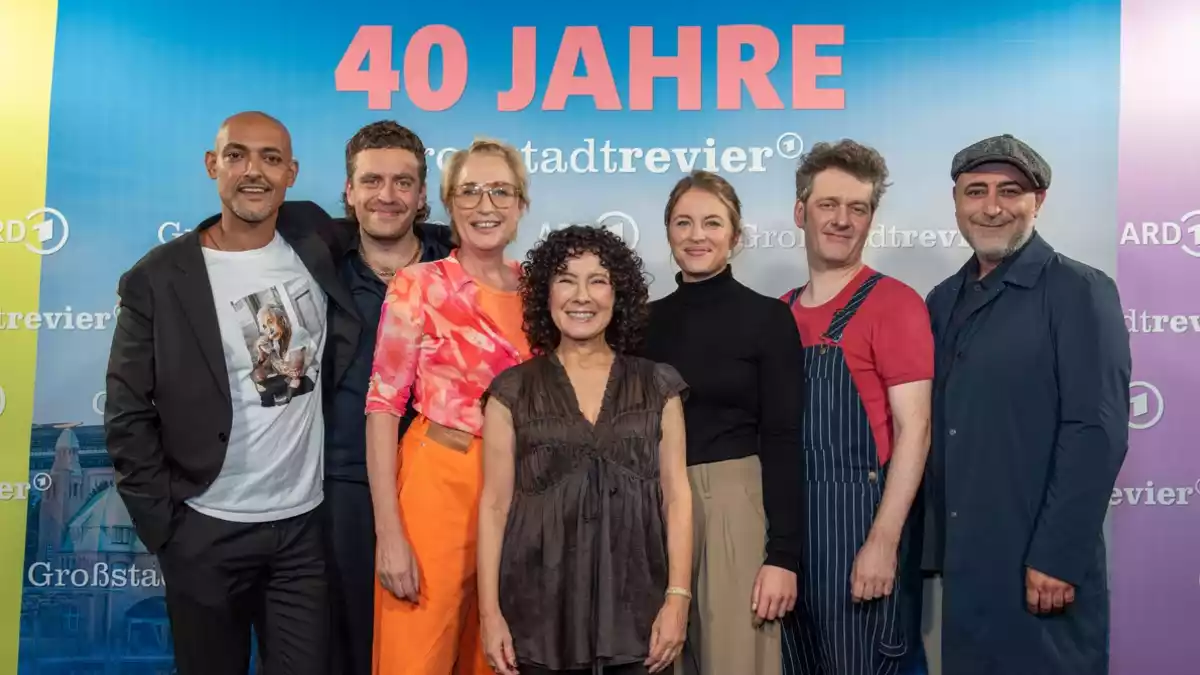 40 Jahre. Große Haie. Kleine Fische. | ARD-Vorabendserie Großstadtrevier feiert bunt-schillernden Jubiläumsabend - Bild: presseportal.de