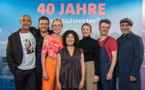 40 Jahre. Große Haie. Kleine Fische. | ARD-Vorabendserie Großstadtrevier feiert bunt-schillernden Jubiläumsabend - Foto: presseportal.de
