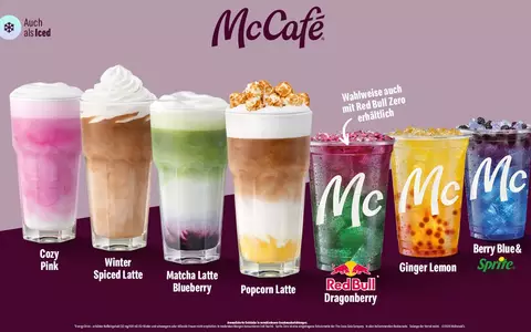 Von cold bis cozy: Die neuen McCafé® Drinks von McDonald's Deutschland bringen Berlin zum Leuchten - Foto: presseportal.de