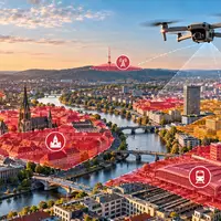 Wie drohnenfreundlich sind Deutschlands Großstädte? / Neue Auswertung zeigt: In 19 der 20 größten deutschen Städte gelten auf mehr als der Hälfte der Stadtfläche besondere Vorgaben für Drohnenflüge - Foto: presseportal.de