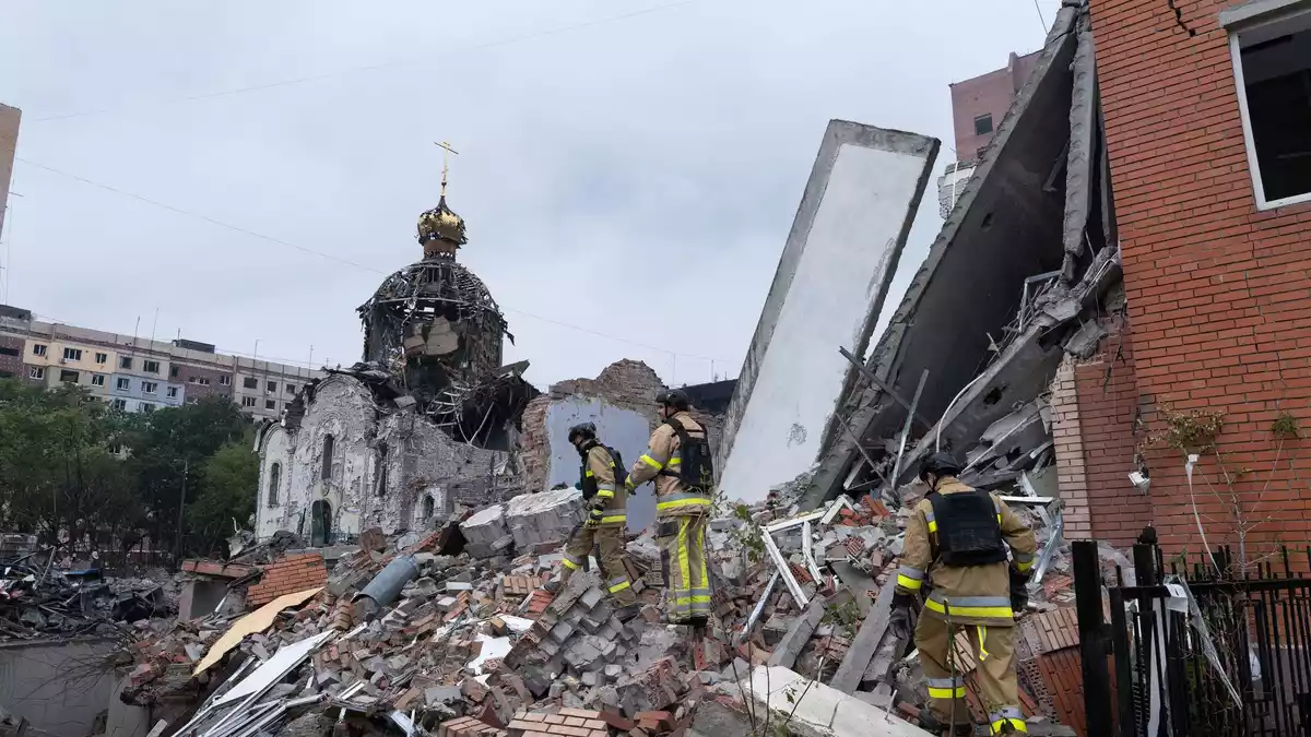 Die ostukrainische Frontstadt Kramatorsk erlebt immer wieder schwere russische Angriffe. (Archivbild) - Bild: Cameron Jones-Manley/ZUMA Press Wire/dpa