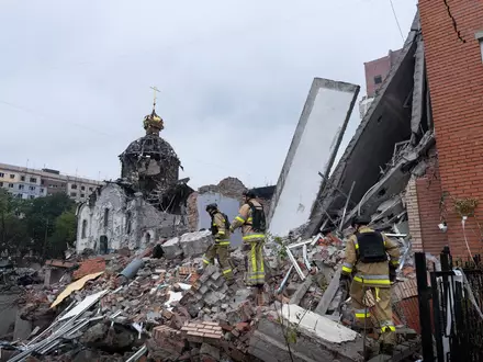 Die ostukrainische Frontstadt Kramatorsk erlebt immer wieder schwere russische Angriffe. (Archivbild) - Foto: Cameron Jones-Manley/ZUMA Press Wire/dpa