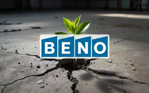 Ein grüner Schössling wächst durch einen rissigen Betonboden als Symbol für wirtschaftliches Wachstum nach Stagnation. - Foto: über boerse-global.de