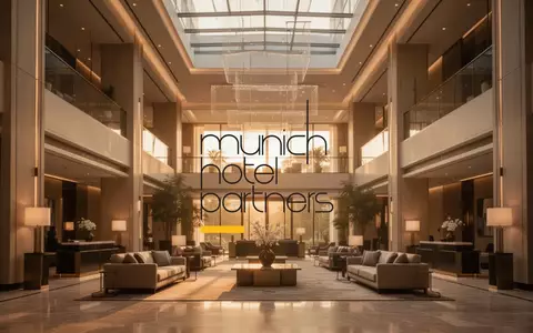 Abstrakte Darstellung einer luxuriösen Hotel-Lobby mit warmer, einladender Lichtstimmung. - Foto: über boerse-global.de