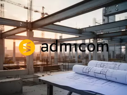 Abstrakte Darstellung einer modernen Baustelle bei Sonnenaufgang als Symbol für Wachstum im Baugewerbe. - Foto: über boerse-global.de