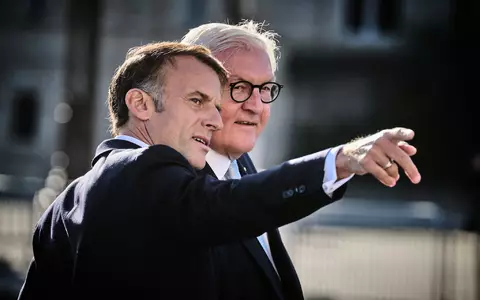 Steinmeier und Macron scheiden beide im kommenden Jahr aus ihren Ämtern.  - Foto: Bernd von Jutrczenka/dpa
