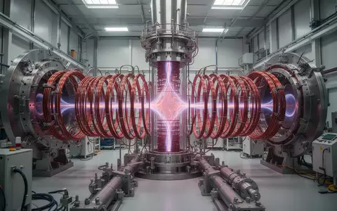 Hochmoderne Fusionsreaktor-Anlage mit komplexen magnetischen Spulen in einem Forschungslabor. - Foto: über boerse-global.de