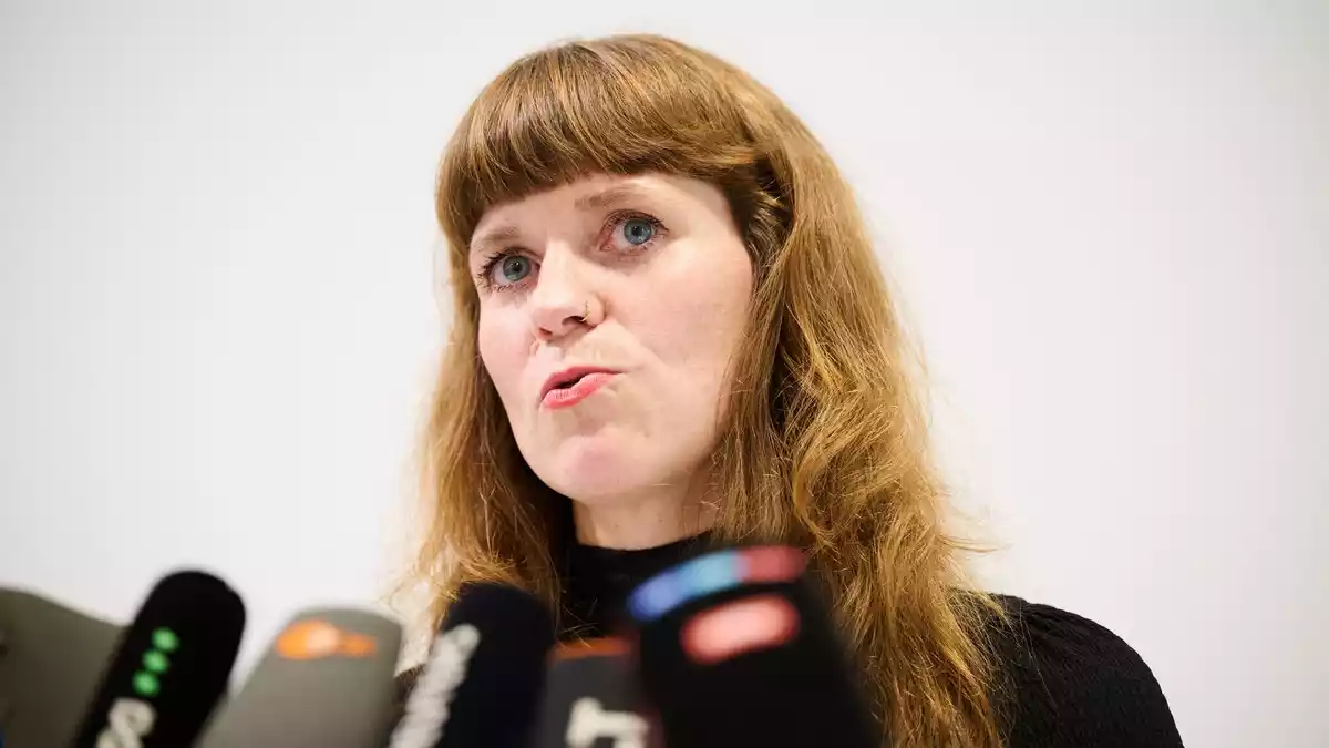 Die Berliner Linke-Landesvorsitzende ist selbst bei der Wahl in das Abgeordnetenhaus eingezogen.  - Bild: Annette Riedl/dpa
