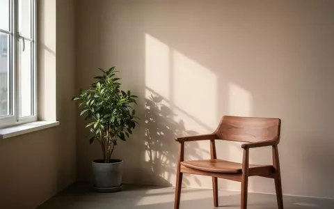 Ein minimalistisch eingerichteter, ruhiger Beratungsraum mit sanftem Tageslicht und einer Pflanze in einer Ecke. - Foto: über boerse-global.de