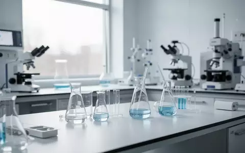 Ein steriles, modernes medizinisches Forschungslabor mit klinischen Geräten in einer hellen, professionellen Umgebung. - Foto: über boerse-global.de