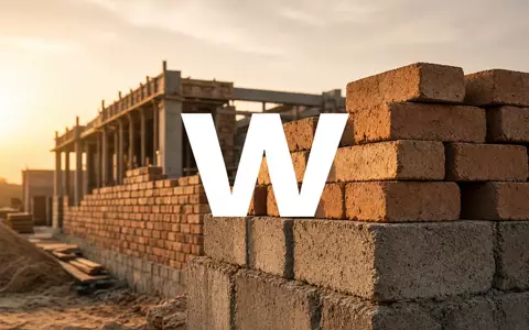 Abstrakte Darstellung einer modernen Baustelle bei Sonnenuntergang, die den Bausektor symbolisiert. - Foto: über boerse-global.de