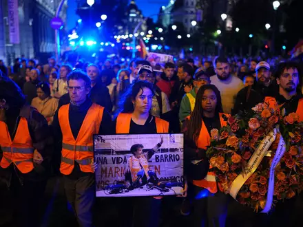 Die Rentnerin starb am Mittwoch völlig unerwartet - nur zwei Wochen nach ihrer Zwangsräumung. - Foto: Manu Fernandez/AP/dpa