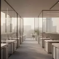 Modernes, leeres Großraumbüro mit neutralem Design und natürlichem Lichteinfall. - Foto: über boerse-global.de