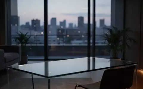Ein minimalistischer, modern eingerichteter Raum bei Dämmerung, der eine ruhige und private Atmosphäre vermittelt. - Foto: über boerse-global.de