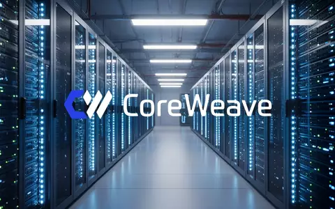 Modernes Rechenzentrum mit leuchtenden Server-Racks als Symbol für Cloud-Infrastruktur und globale Vernetzung. - Foto: über boerse-global.de