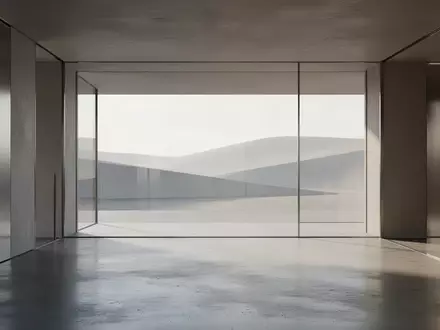 Ein minimalistisch gestalteter Innenraum mit klaren Linien und natürlichem Lichteinfall, der eine ruhige und moderne Atmosphäre vermittelt. - Foto: über boerse-global.de