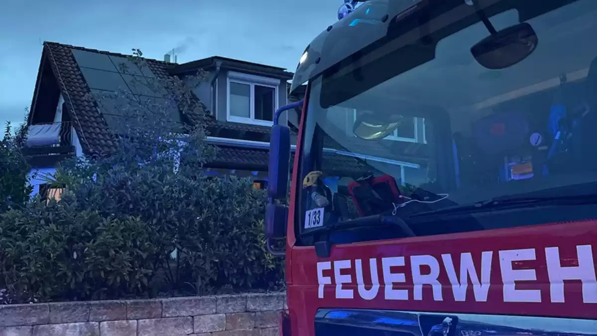 FW Allensbach: B3 Kamin - Bild: presseportal.de