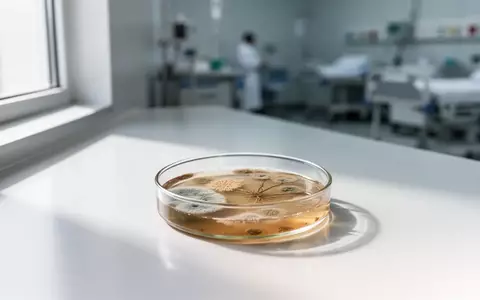 Eine Petrischale mit Nährboden auf einer klinischen Oberfläche in einer medizinischen Umgebung. - Foto: über boerse-global.de