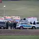 Für Polizei und Rettung war es ein Großeinsatz. - Bild: Tizian Gerbing/dpa