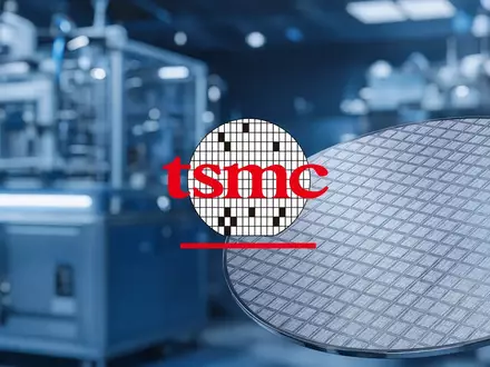 Abstrakte Darstellung einer modernen Halbleiterfertigung in einer High-Tech-Reinraumumgebung mit Fokus auf Silizium-Wafer. - Foto: über boerse-global.de