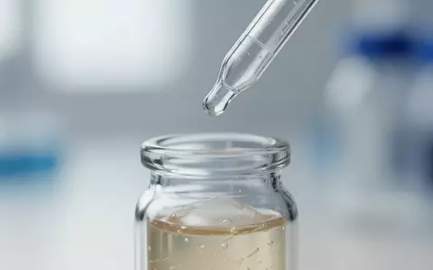 Eine Laborpipette über einem Glasfläschchen mit einer biologischen Probe in einer klinischen Forschungsumgebung. - Foto: über boerse-global.de