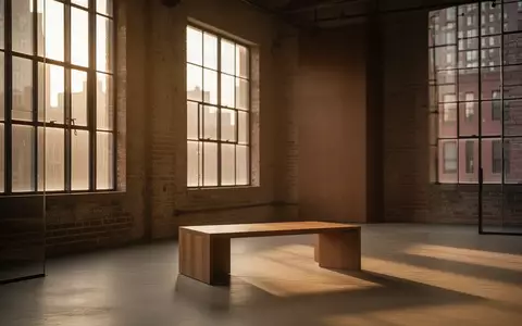 Ein minimalistisch eingerichteter, lichtdurchfluteter Wohnraum in einem New Yorker Loft bei Tageslicht. - Foto: über boerse-global.de