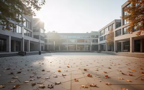 Ein leerer, sonnendurchfluteter öffentlicher Platz mit Pflastersteinen, der eine ruhige und offene Atmosphäre vermittelt. - Foto: über boerse-global.de