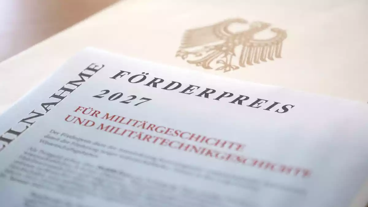 Förderpreis 2027 für Militärgeschichte und Militärtechnikgeschichte - Bild: presseportal.de
