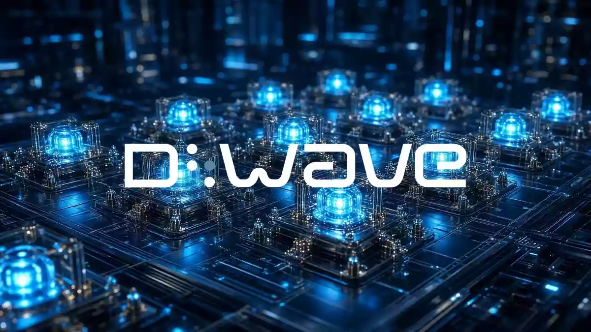 D-Wave Quantum Illustration mit AI erstellt.