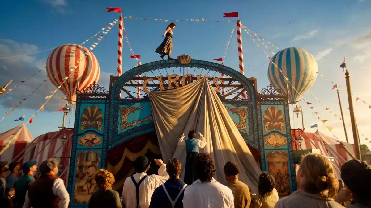 Manege frei: Dreharbeiten zur sechsteiligen ARD Degeto/BR-Serie Der Circus - Welt der Träume (AT) - Bild: presseportal.de