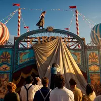 Manege frei: Dreharbeiten zur sechsteiligen ARD Degeto/BR-Serie Der Circus - Welt der Träume (AT) - Foto: presseportal.de