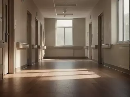 Ein minimalistischer, lichtdurchfluteter Raum mit sanften Schatten auf dem Boden, der eine ruhige und nachdenkliche Atmosphäre vermittelt. - Foto: über boerse-global.de