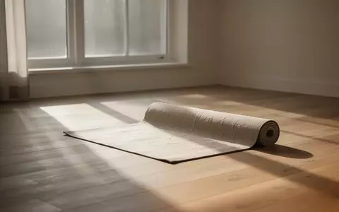 Eine ausgerollte Yogamatte in einem sonnendurchfluteten, ruhigen Raum mit minimalistischer Einrichtung. - Foto: über boerse-global.de