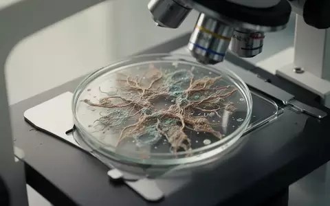 Mikroskopische Aufnahme einer biologischen Gewebeprobe in einer klinischen Laborumgebung. - Foto: über boerse-global.de
