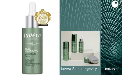 Skin Longevity von lavera erzielt zwei bedeutende Anerkennungen in Europa / Victoire de la Beauté und Nominierung beim 19. Deutschen Nachhaltigkeitspreis Produkte - Foto: presseportal.de